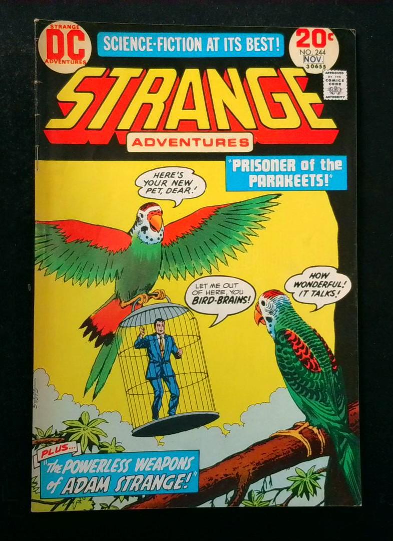 Strange Adventures #244, VG DC Comics, 1973