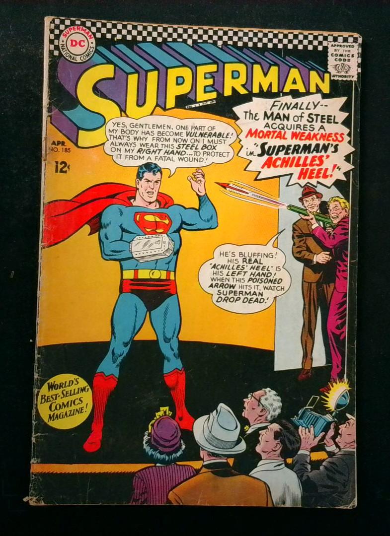 Superman #185, DC Comics, 1966