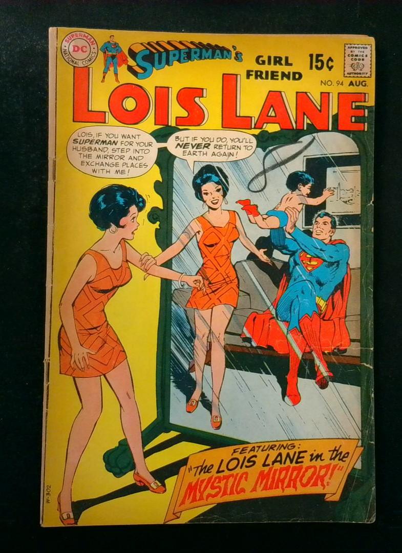Superman's Girlfriend Lois Lane #94, VG DC, 1969