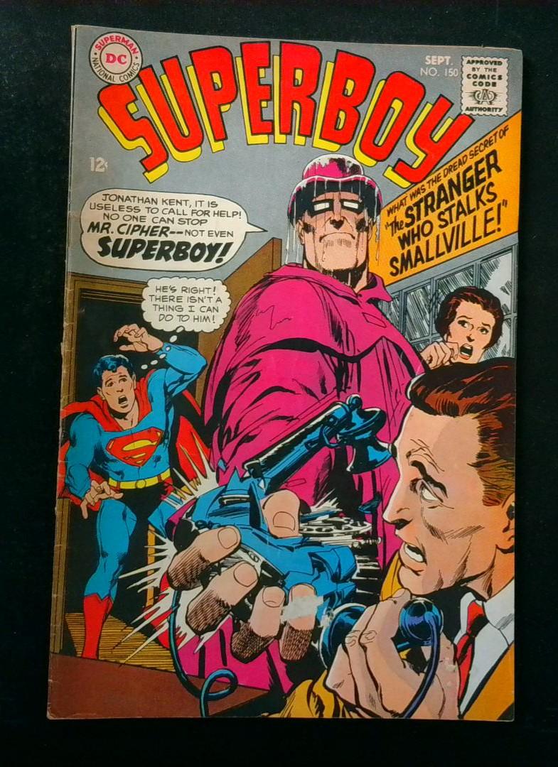 Superboy #150, VG DC, 1968