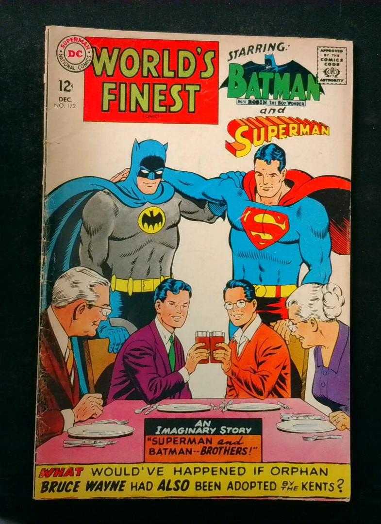 World's Finest #172, VG/FN  DC, 1967