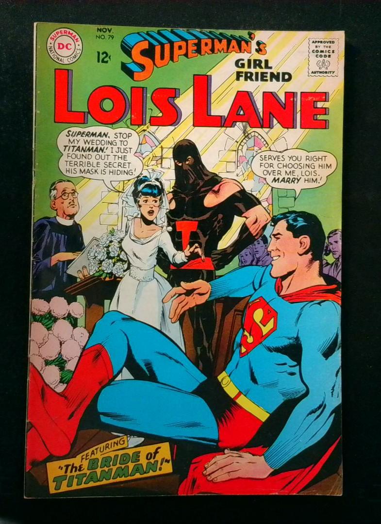 Superman's Girlfriend Lois Lane #79, VG Neal Adams cover, DC, 1967