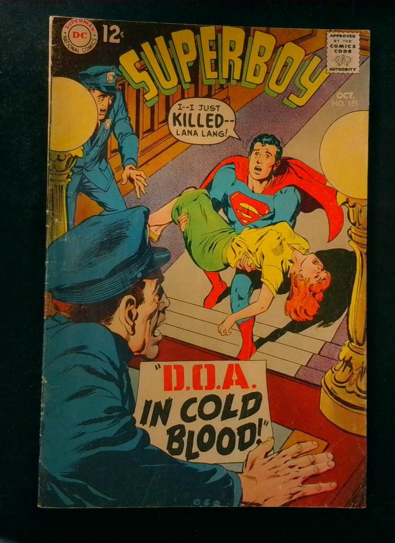 Superboy #151, DC, 1968