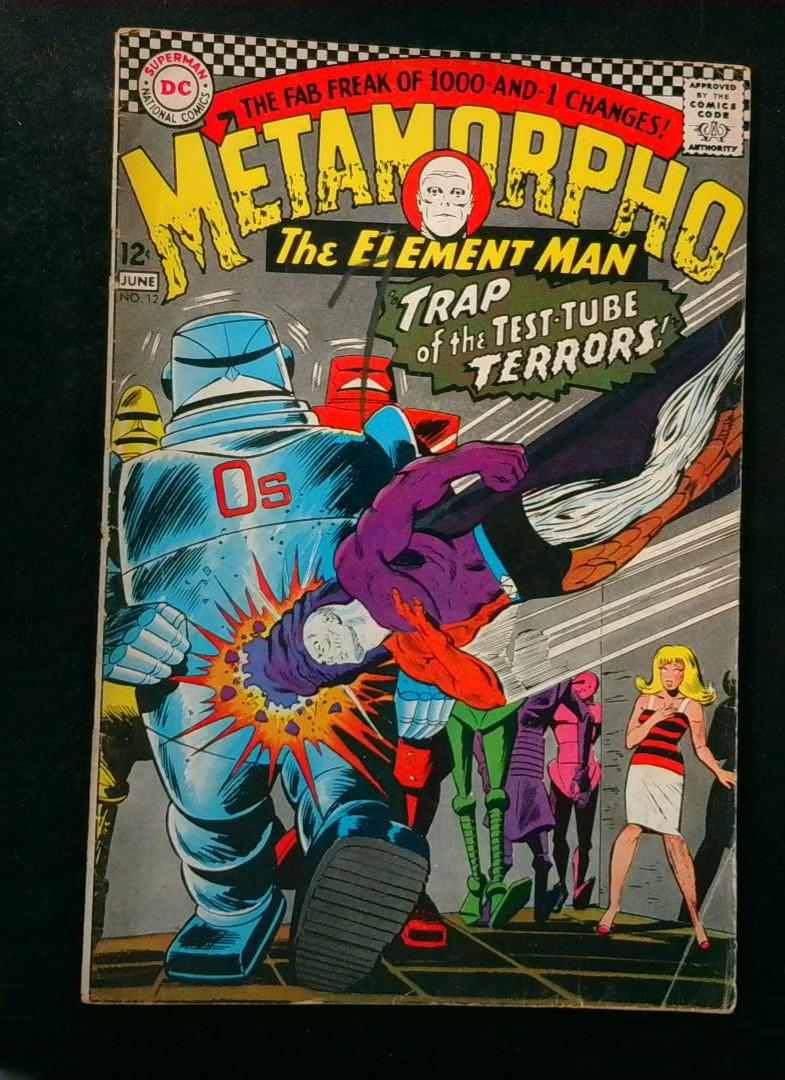 Metamorpho #12, VG+ DC, 1967