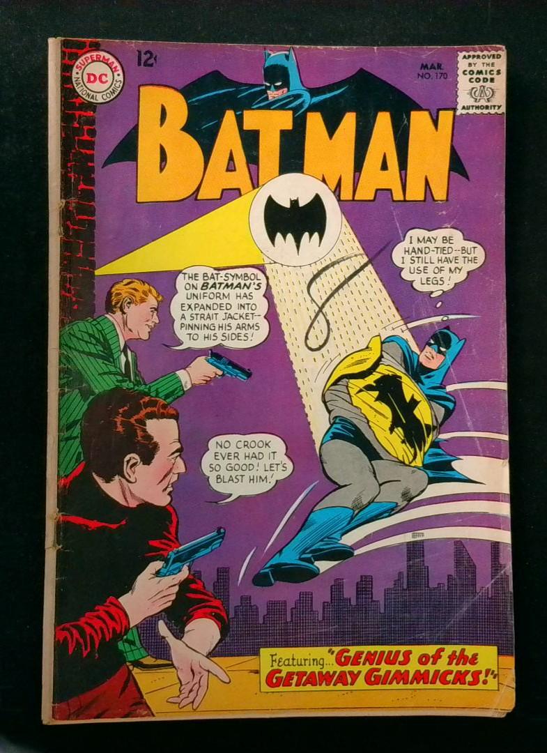 Batman #170, VG Joker, DC, 1965
