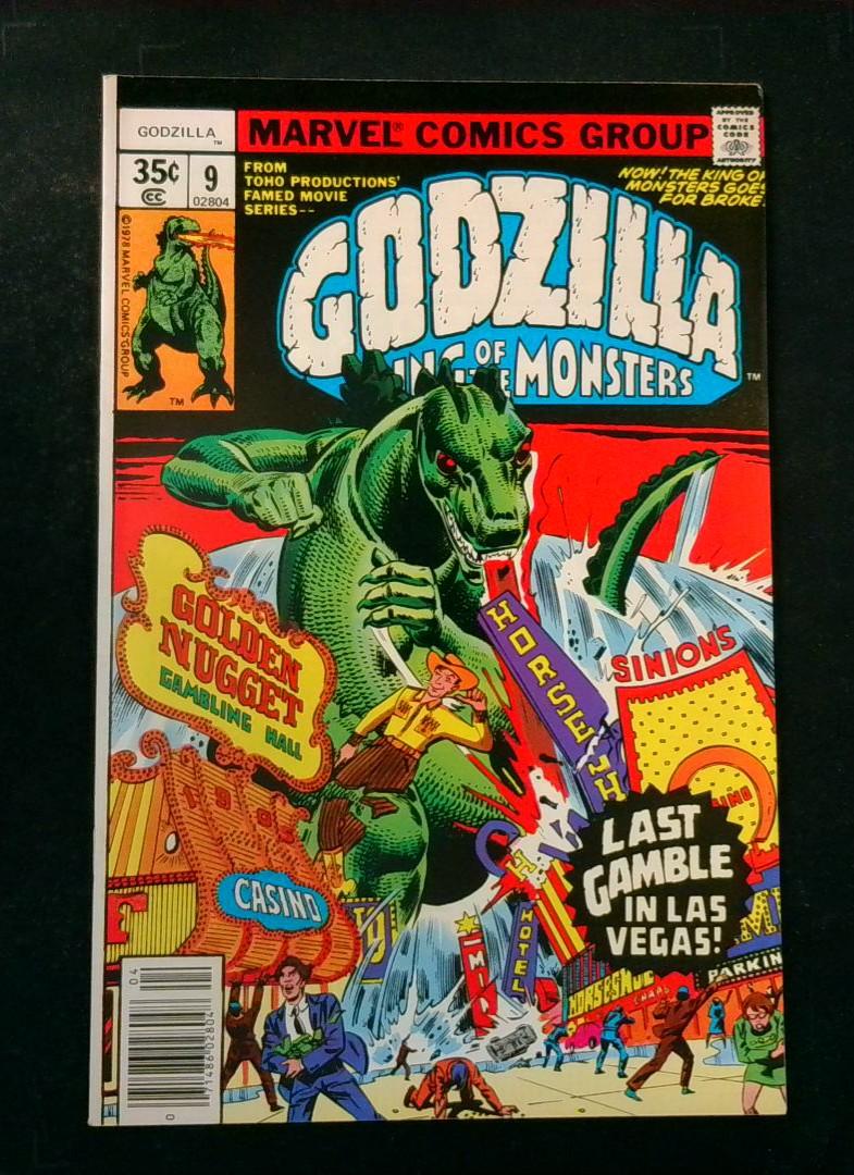 Godzilla King of the Monsters #9, NM- Marvel, 1978