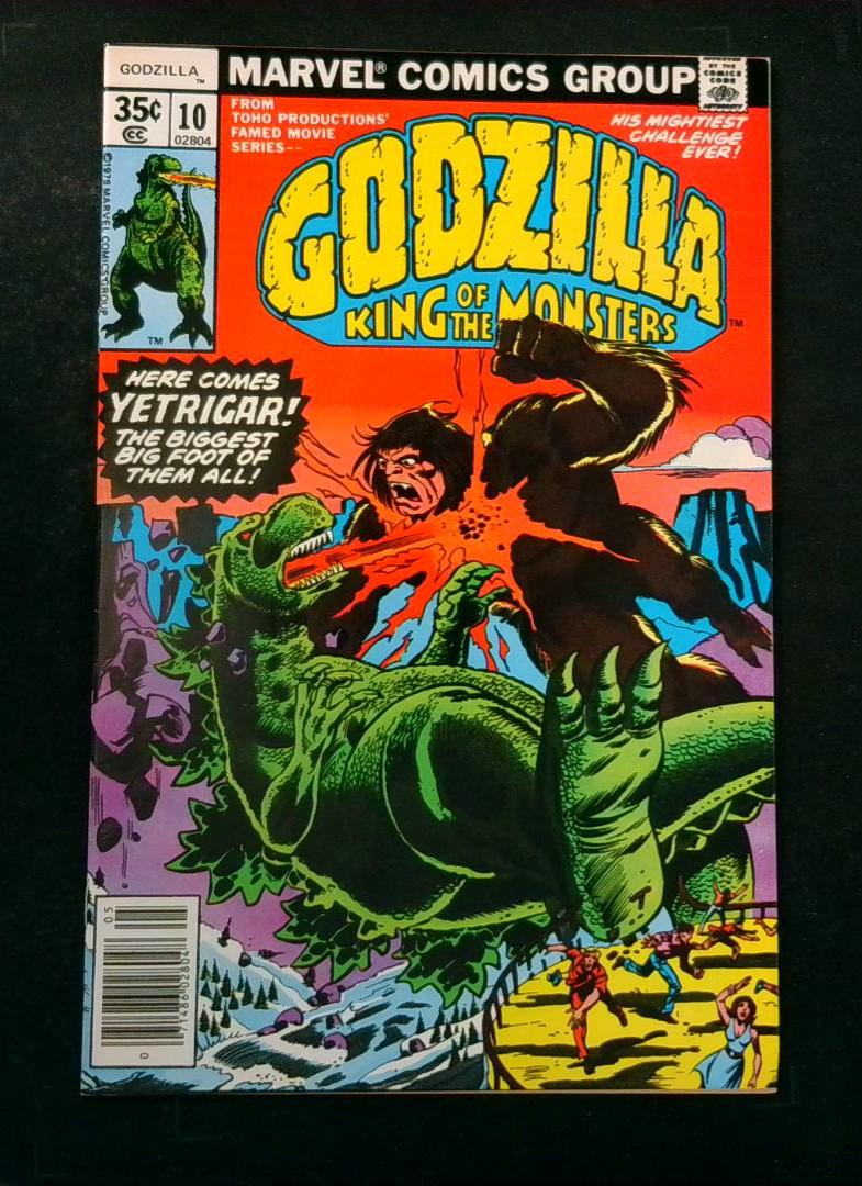 Godzilla #10, VF/NM Marvel, 1978 Copy2