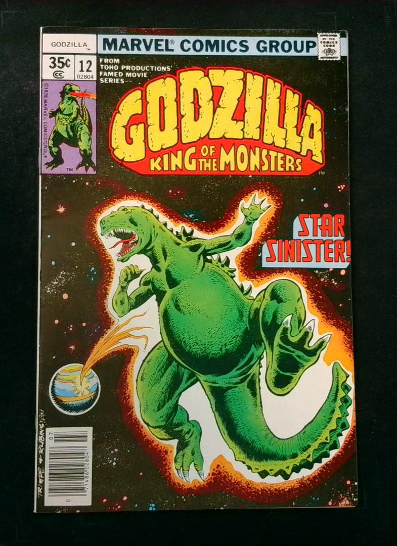Godzilla King of the Monsters #12, NM- Marvel, 1978