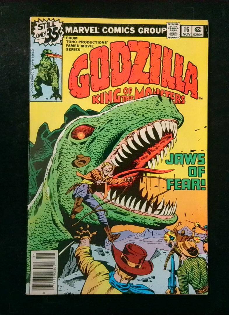 Godzilla King of the Monsters #16, VF Marvel, 1978