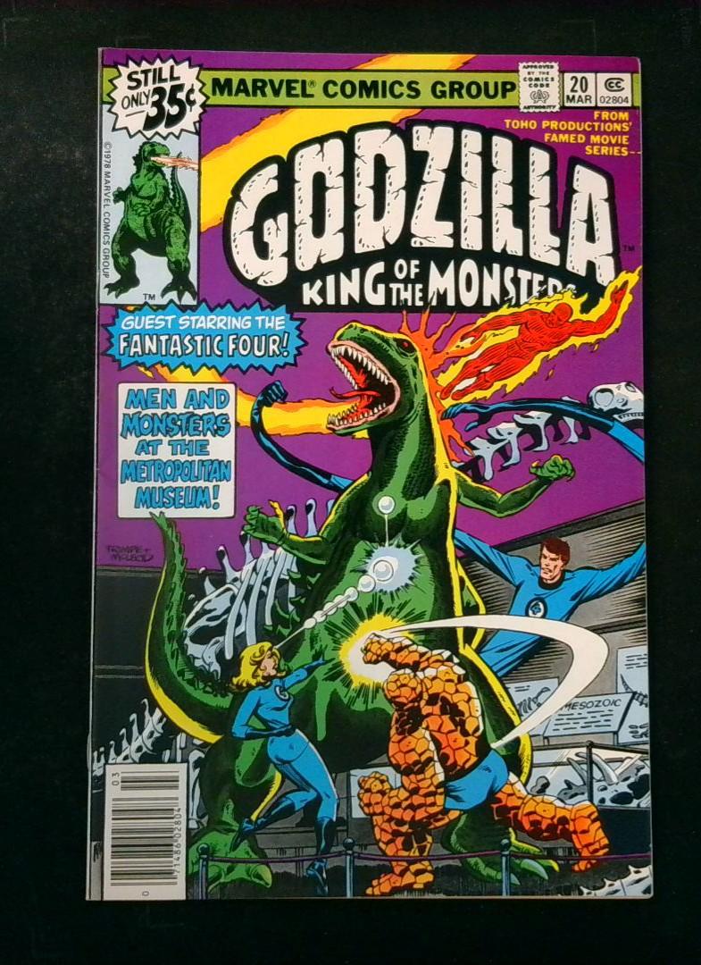 Godzilla King of the Monsters #20, FN+ Marvel, 1979