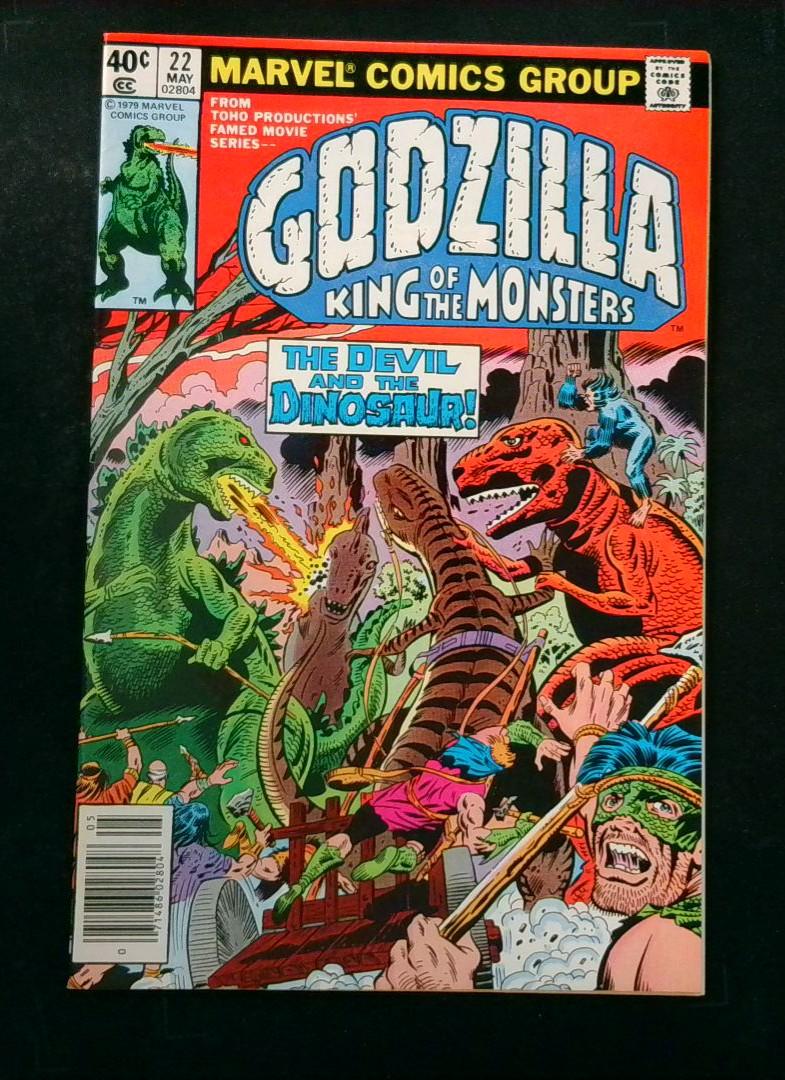 Godzilla #22, NM Devil Dinosaur Marvel Comics, 1979