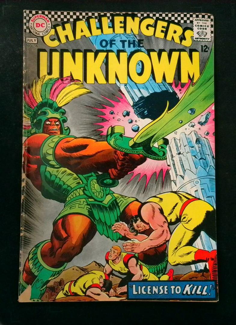 Challengers of the Unknown #56, VG DC, 1967