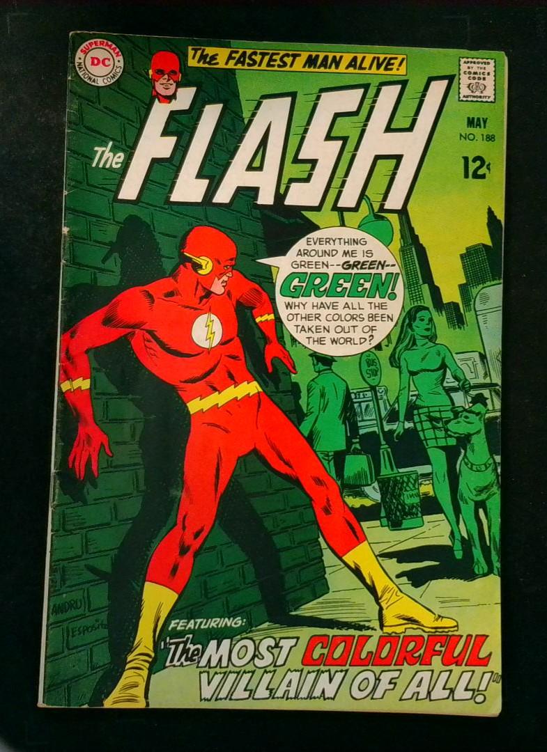 Flash #188, VG DC, 1969