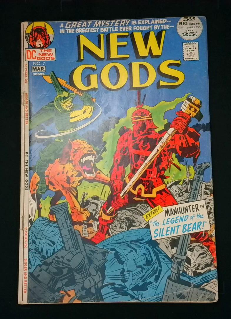New Gods #7, VG 1st Steppenwolf, DC, 1972 jr1
