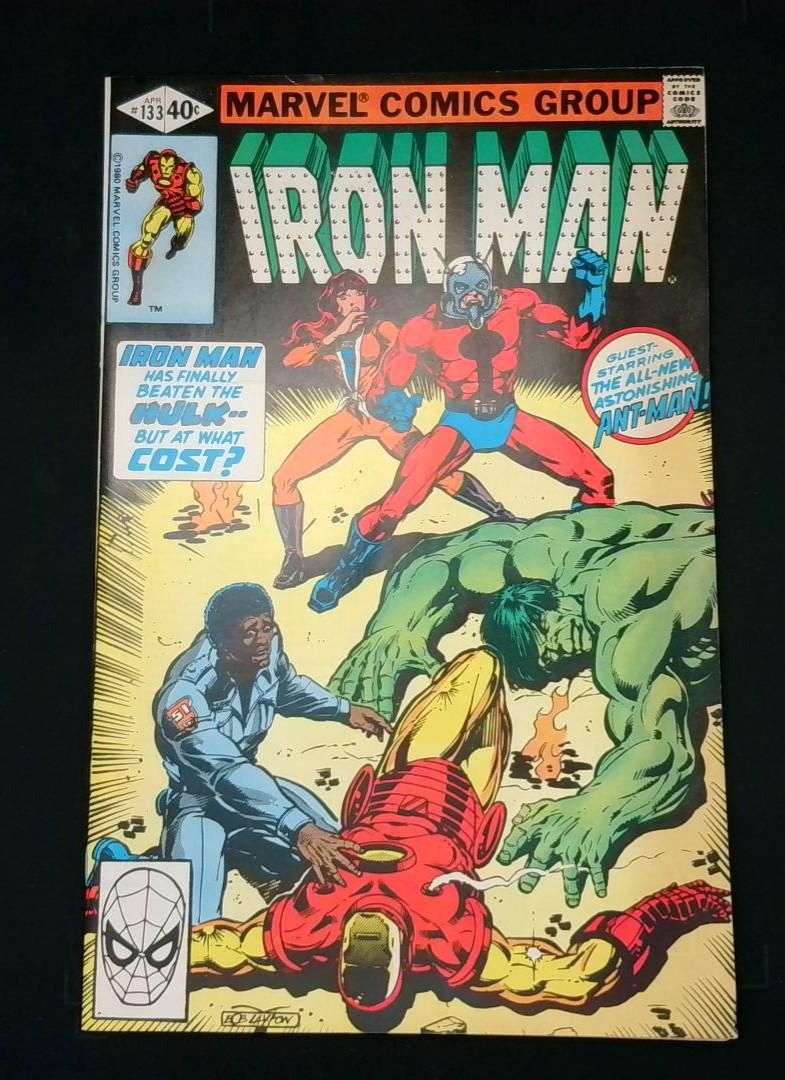 Iron Man #133, FN+ Hulk Marvel, 1980
