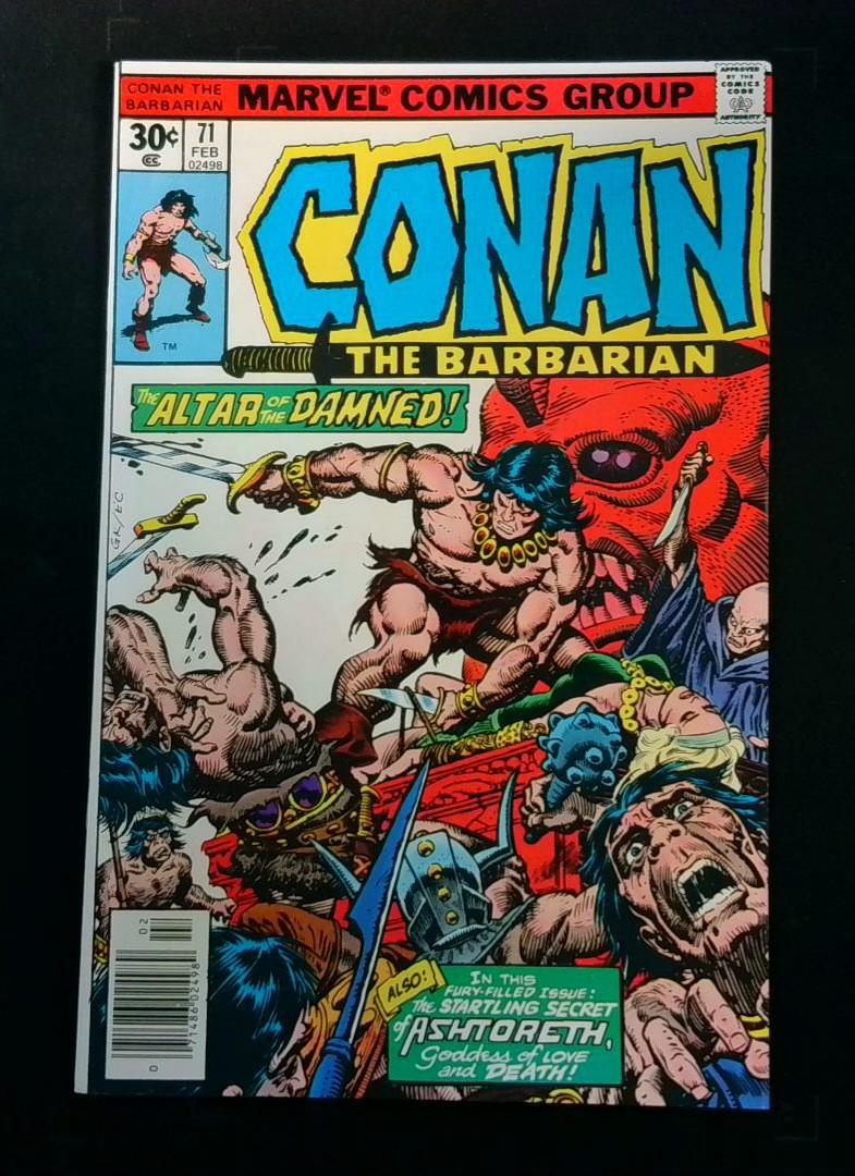 Conan the Barbarian #71, VF/NM Marvel, 1977