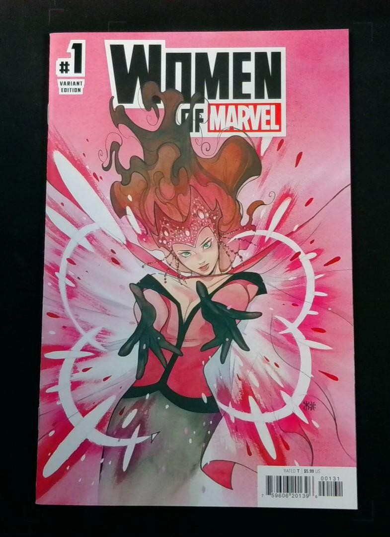 Women of Marvel #1, NM Peach Momoko Scarlet Witch Variant, Marvel