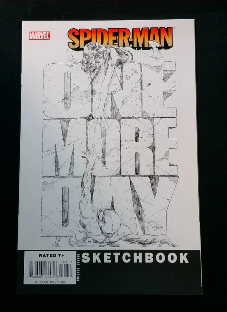 Spider-Man One More Day Sketchbook, NM Marvel
