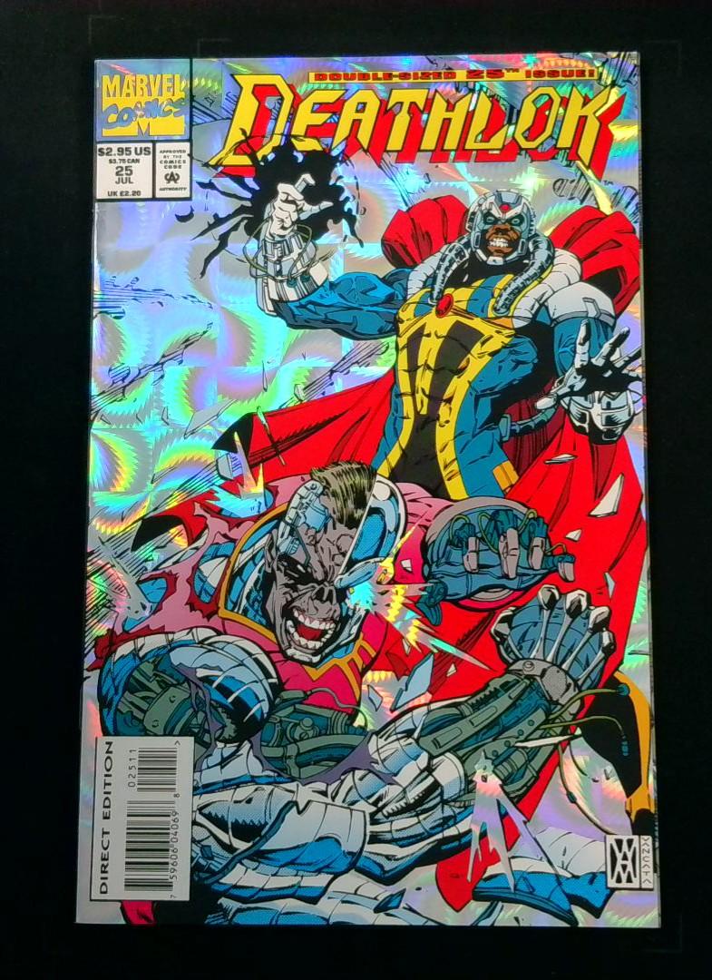 Deathlok #25, NM Foil Cvr, Marvel Comics, 1993