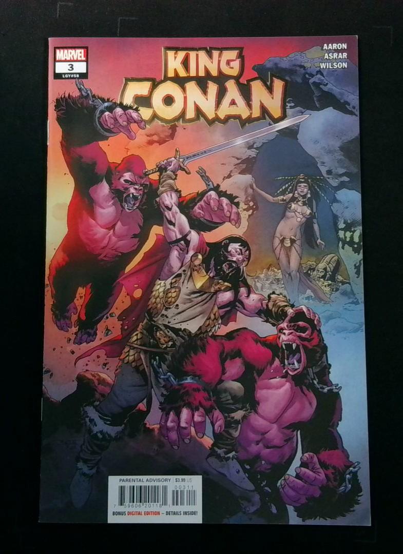 King Conan #3, NM Controversial Issue, Marvel