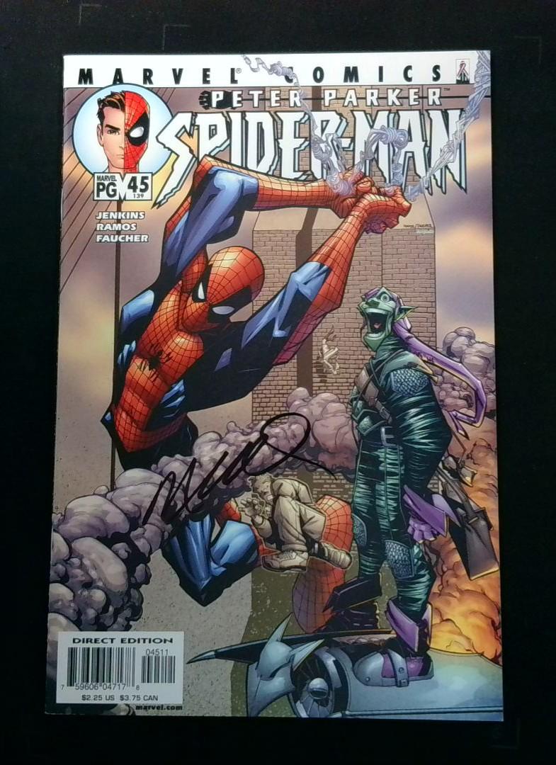 Peter Parker Spider-Man #45, NM SS Humberto Ramos, Marvel, 2002