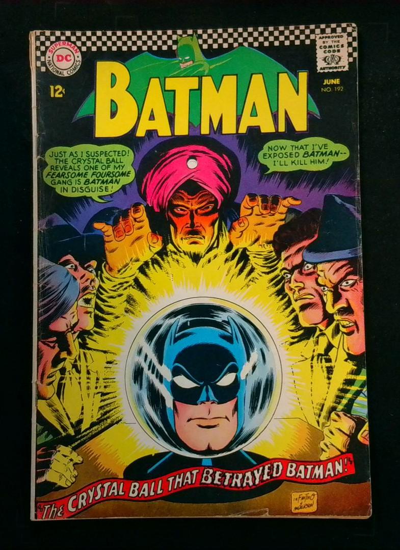 Batman #192, VG DC, 1967