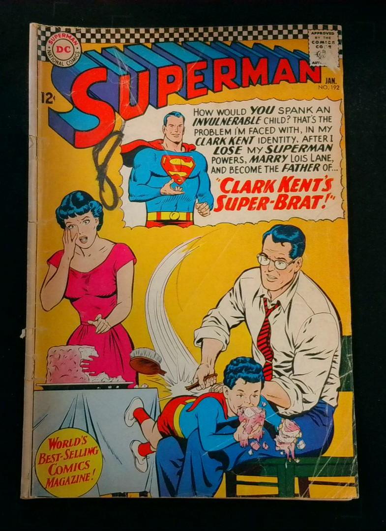 Superman #192, GD/VG DC, 1966