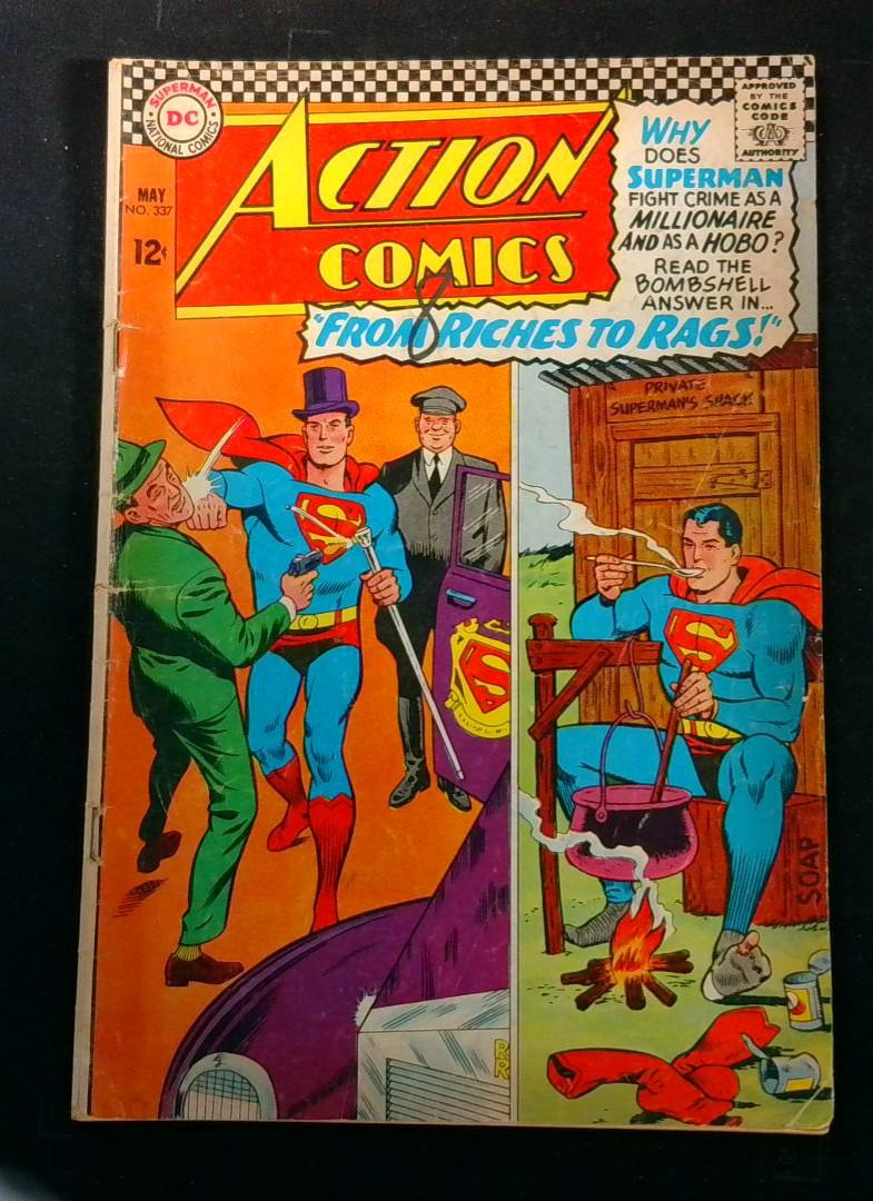 Action Comics #337, VG DC Comics, 1966