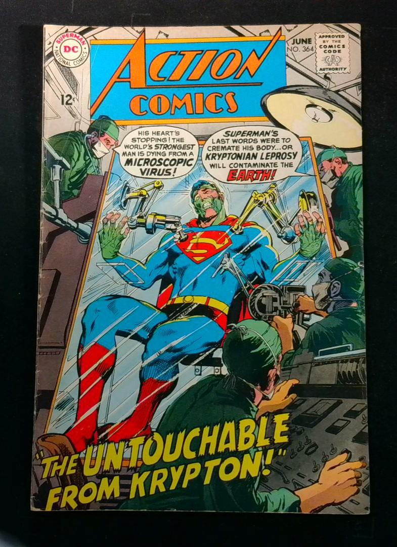 Action Comics #364, FN- DC, 1968