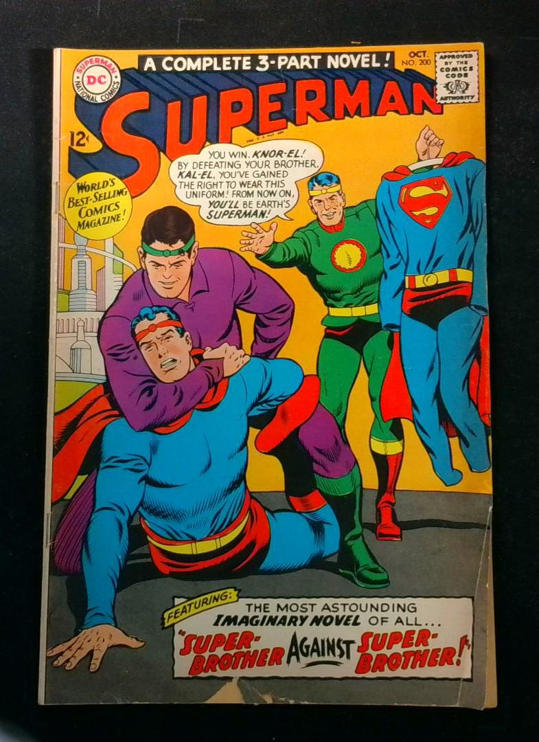 Superman #200, DC Comics, 1967