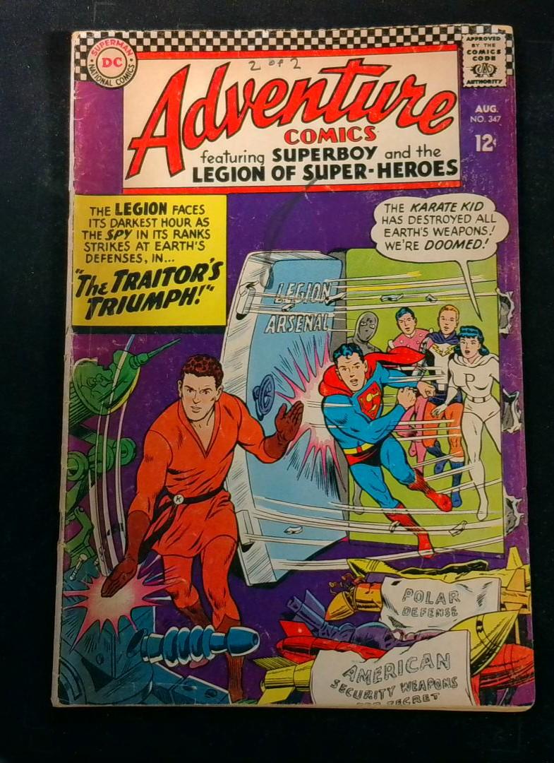 Adventure Comics #347, DC Comics, 1966