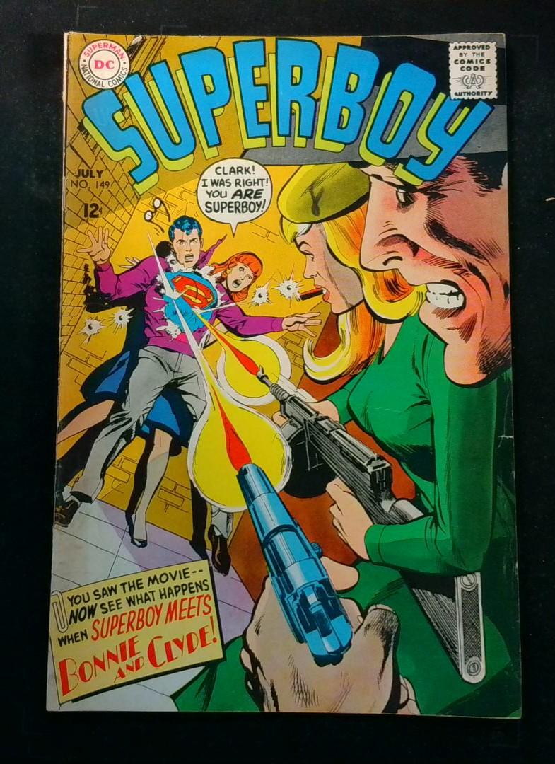 Superboy #149, VG/FN Neal Adams DC, 1968