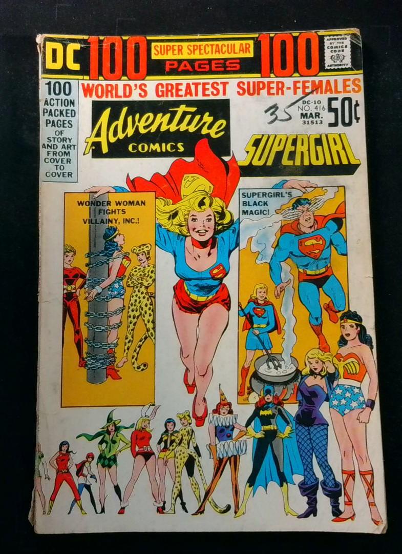 Adventure Comics #416, All Female Issue DC, 1972