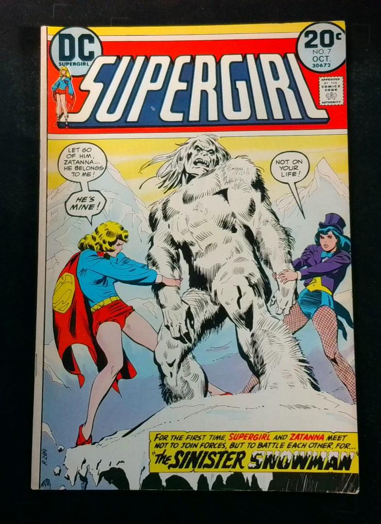 Supergirl #7, VG/FN Zatanna DC, 1973