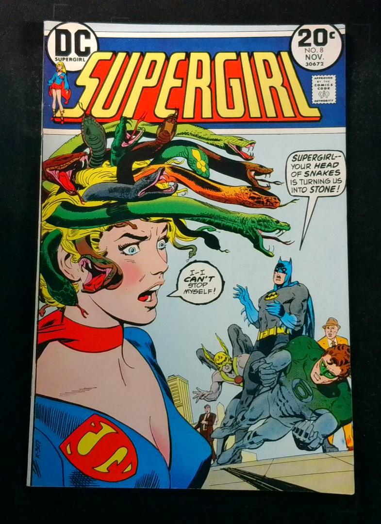 Supergirl #8, FN JLA DC, 1973