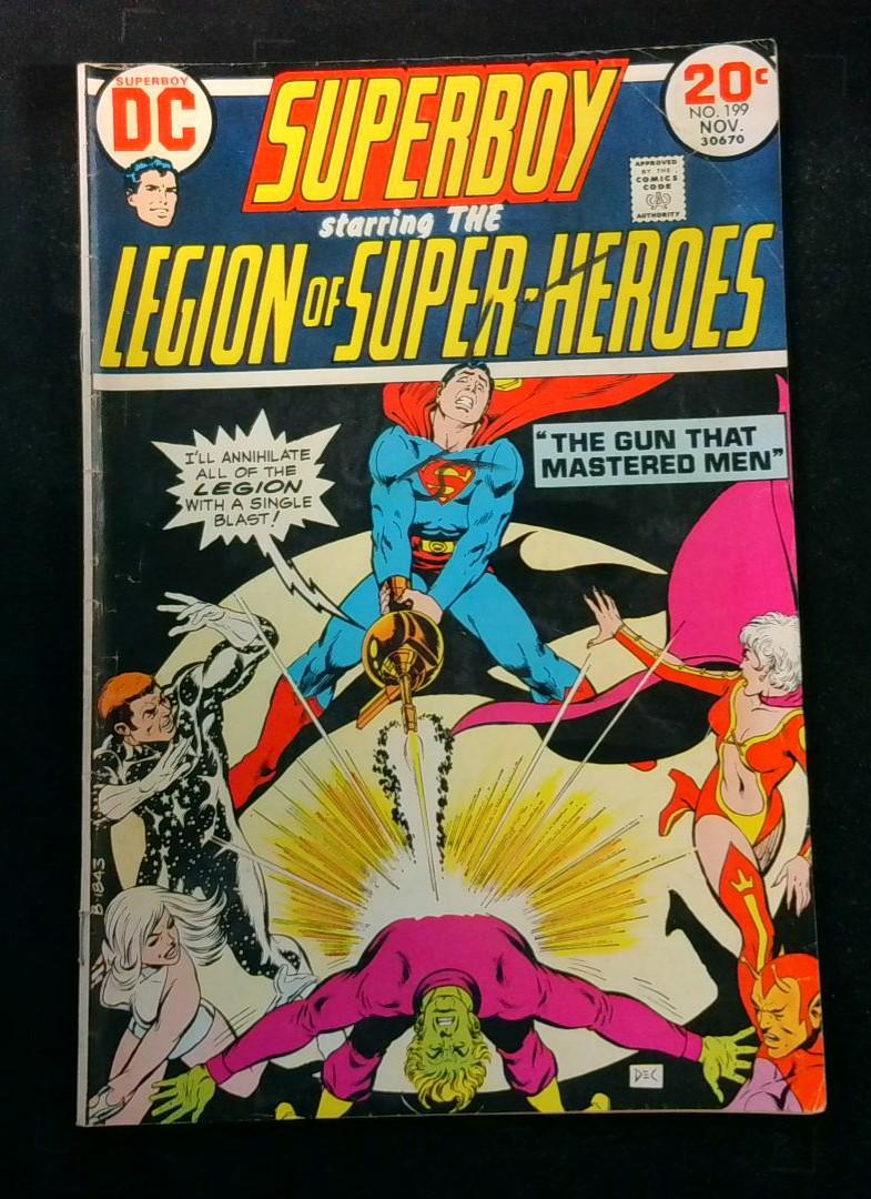 Superboy and the Legion of Super-Heroes #199, DC, 1973