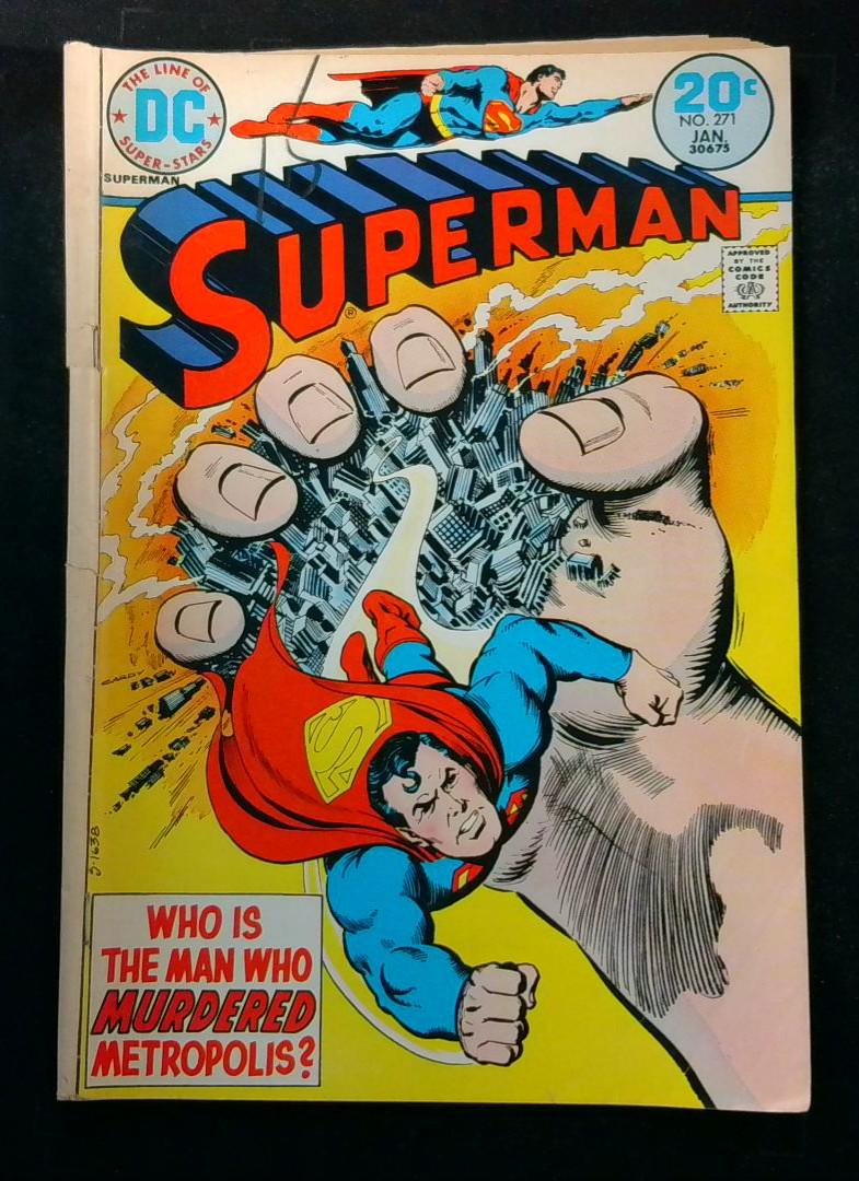 Superman #271, DC, 1974