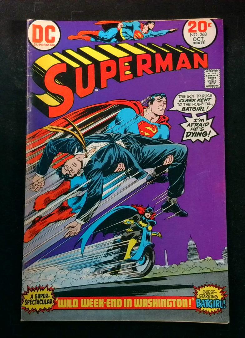 Superman #268, VG DC, 1973