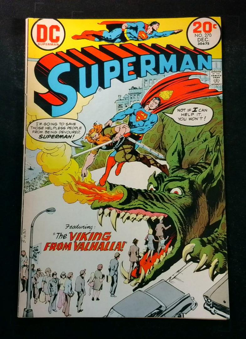 Superman #270, DC, 1973