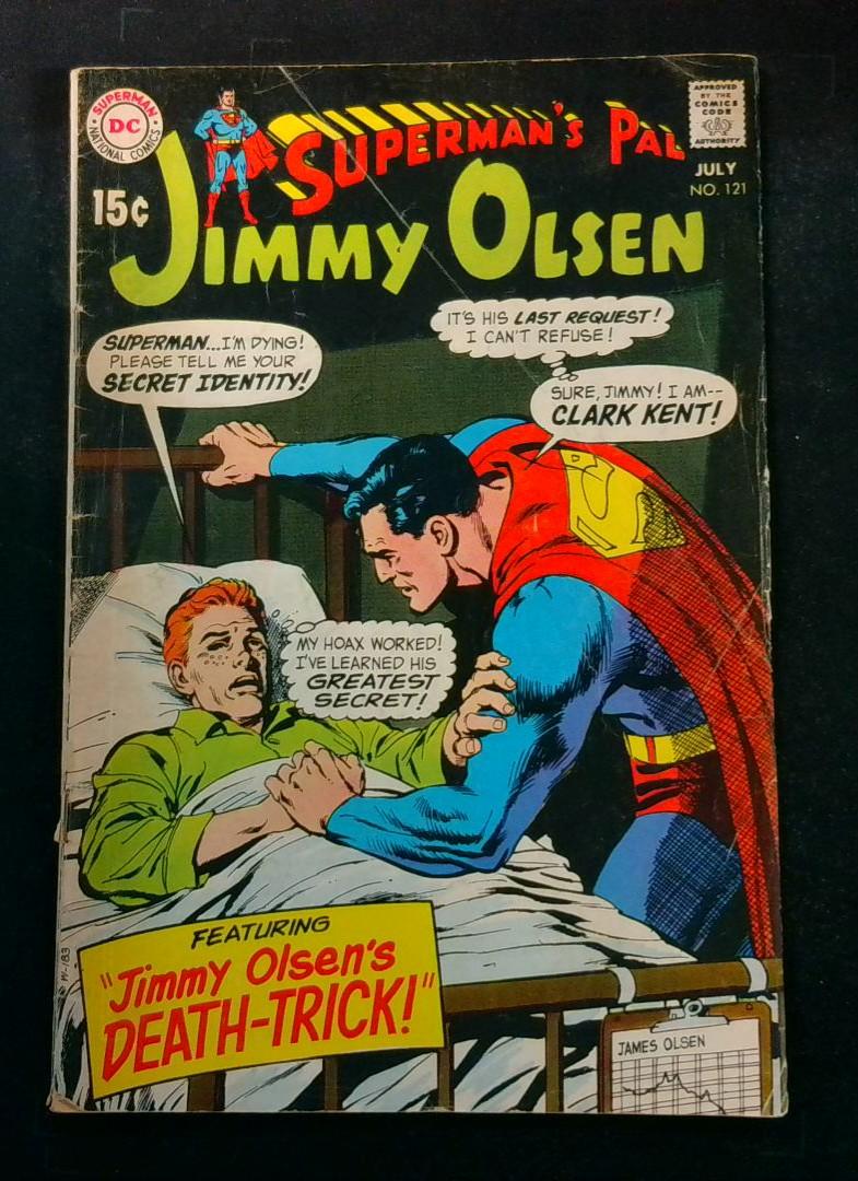 Superman's Pal Jimmy Olsen #121, DC, 1969
