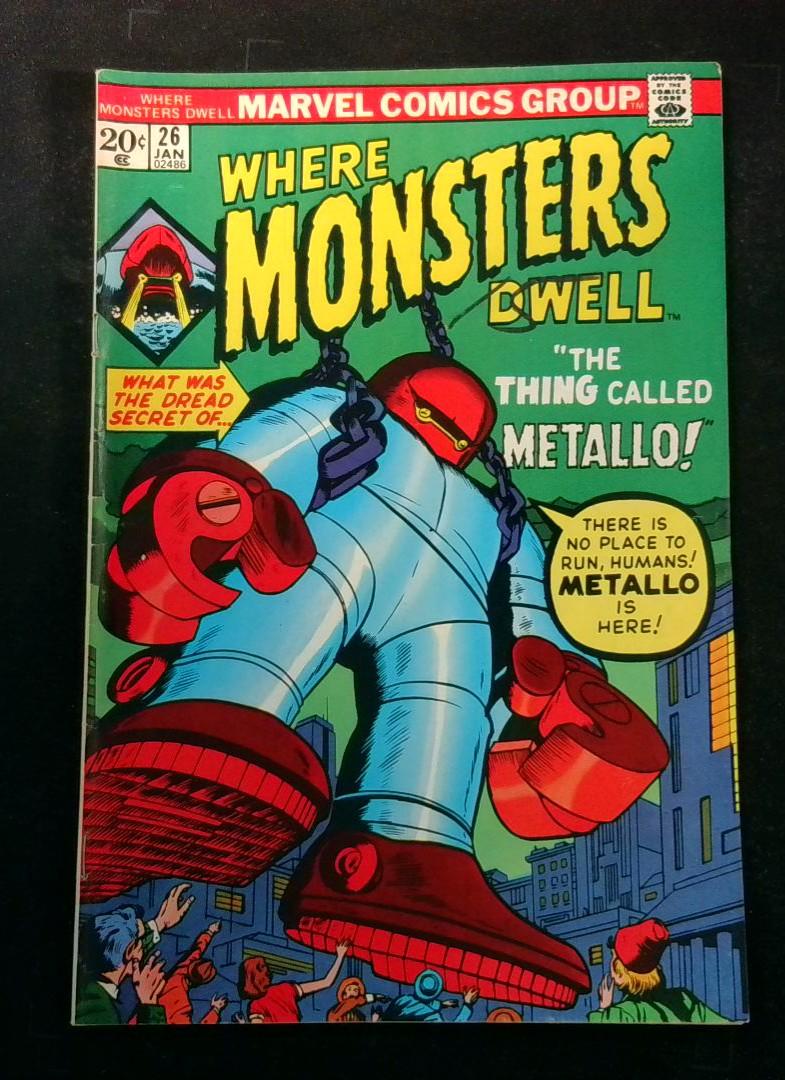 Where Monsters Dwell #26, Marvel, 1973