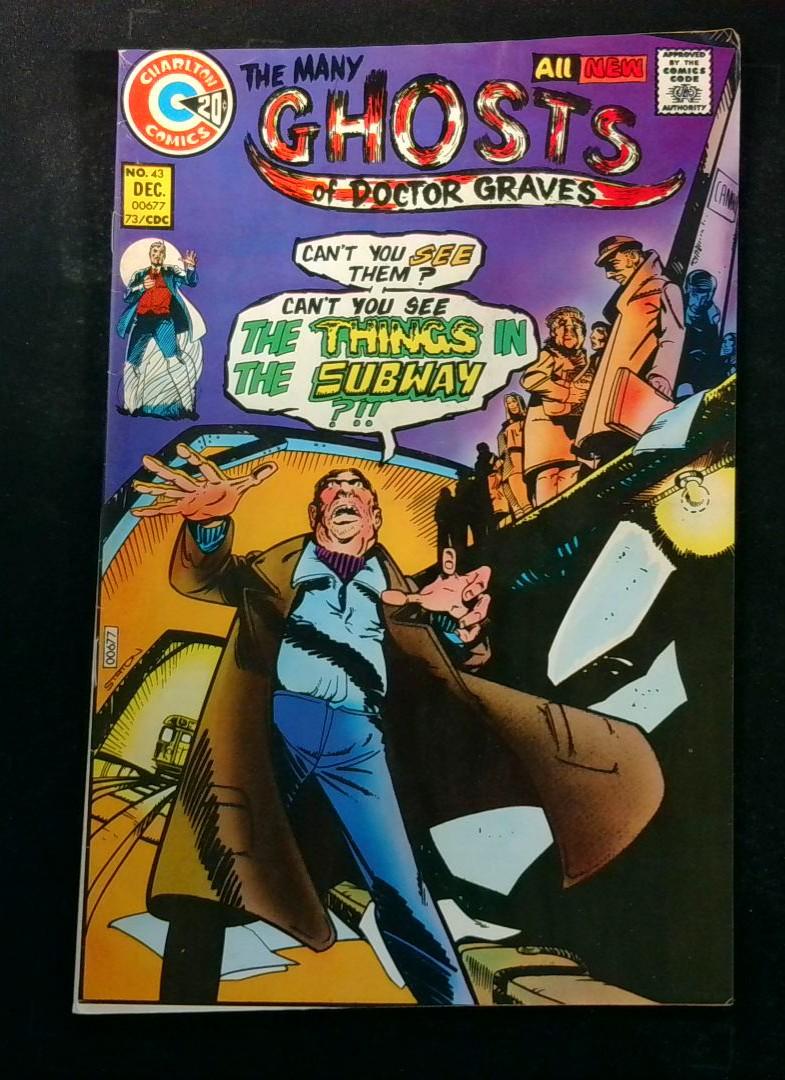 Many Ghosts of Doctor Graves #43, Charlton Comics, 1973
