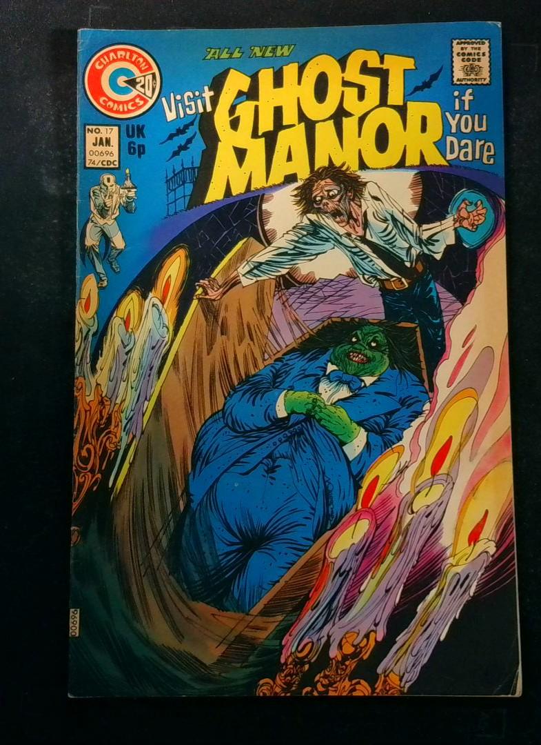 Ghost Manor #17, VG Charlton Comics, 1974