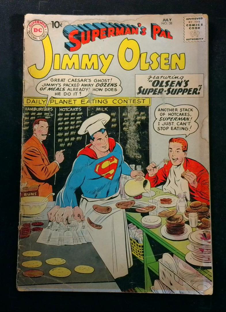 Superman's Pal Jimmy Olsen #38, GD+ DC Comics, 1959