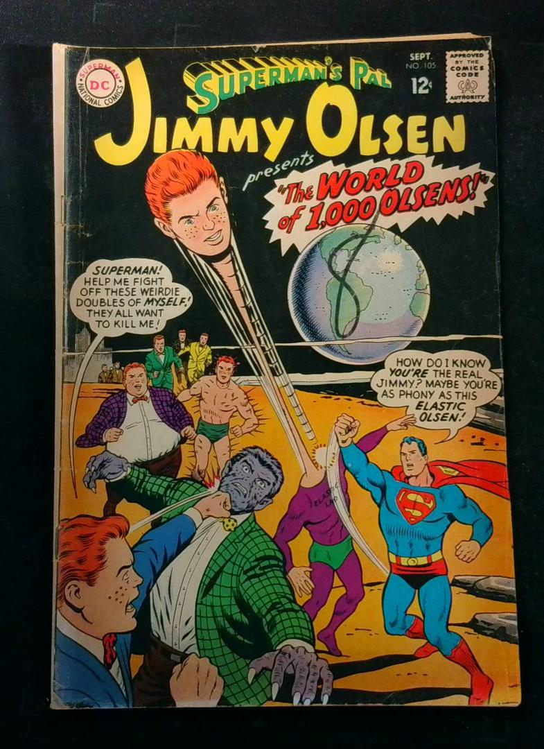 Superman's Pal Jimmy Olsen #105, VG DC Comics, 1967
