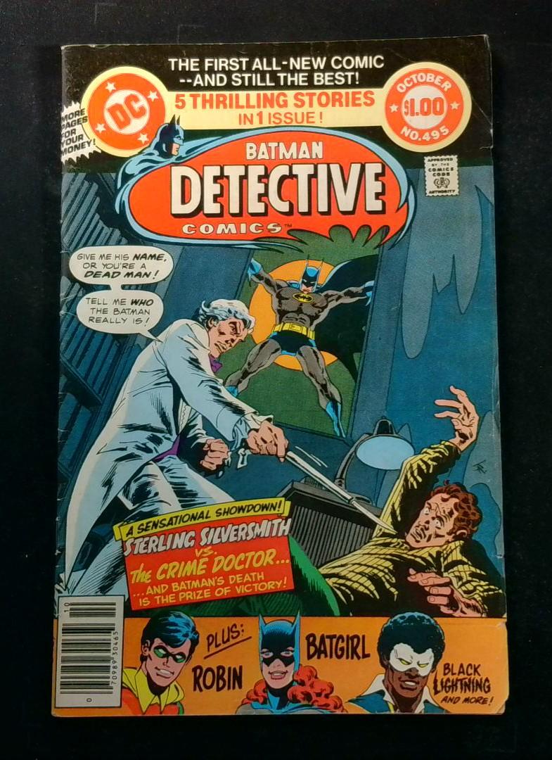 Detective Comics #495, DC, 1980