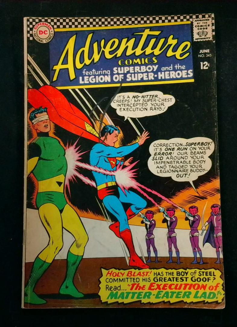Adventure Comics #345, VG- DC, 1966