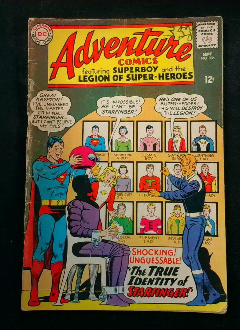 Adventure Comics #336, DC Comics, 1965