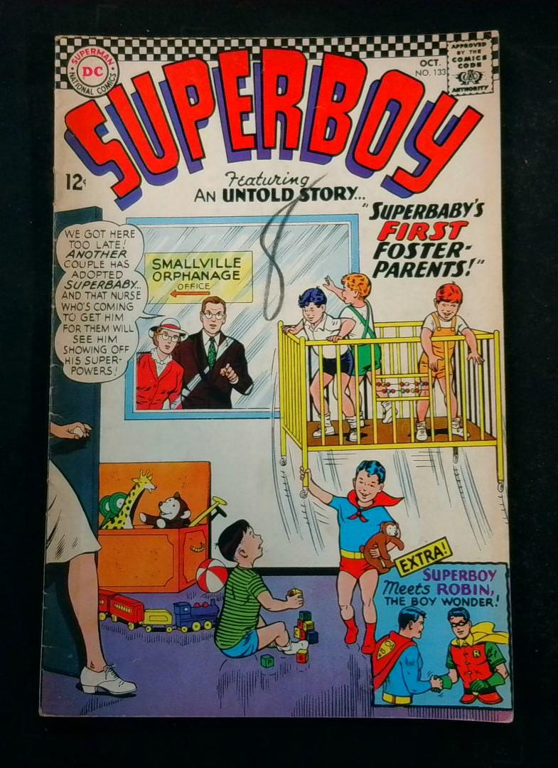 Superboy #133, VG/FN DC, 1966
