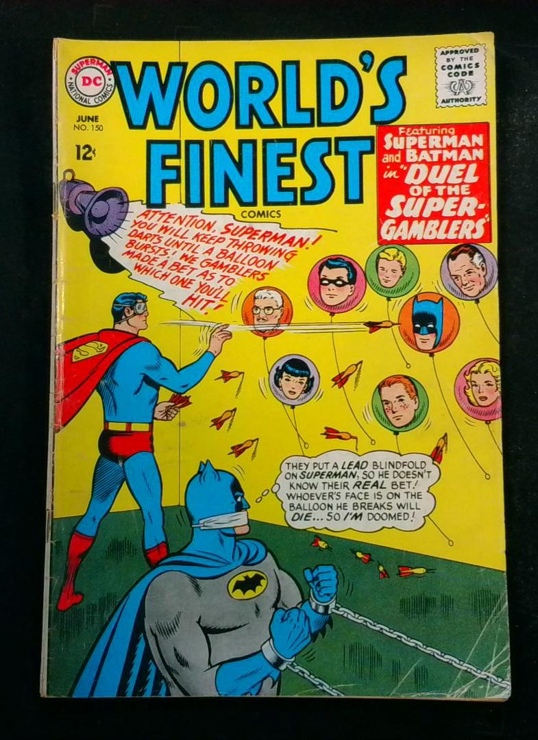 World's Finest Comics #150, VG DC, 1965